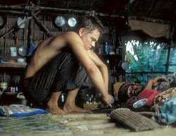 A scene from 'The Beach'