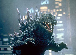 A scene from 'Godzilla 2000'