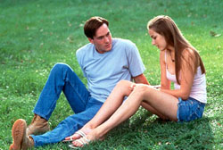 A scene from 'Here On Earth'