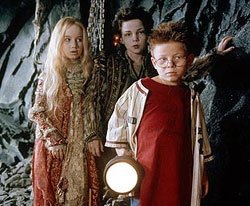 A scene from 'The Little Vampire'