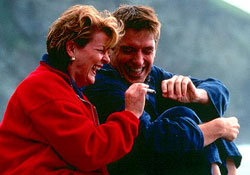 A scene from 'Saving Grace'