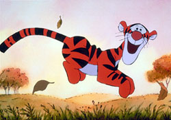 A scene from 'The Tigger Movie'