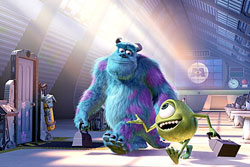 A scene from 'Monsters, Inc.'