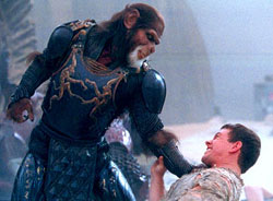 A scene from 'Planet of the Apes'