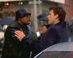 A scene from 'Changing Lanes'