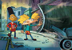 A scene from 'Hey Arnold! The Movie'