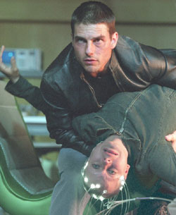 A scene from 'Minority Report'
