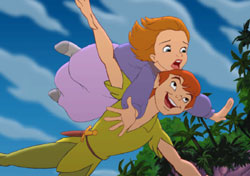 A scene from 'Return to Never Land'