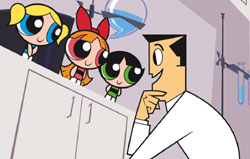 A scene from 'The Powerpuff Girls Movie'