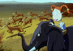 A scene from 'The Wild Thornberrys Movie'