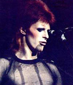A scene from 'Ziggy Stardust & the Spiders from Mars'