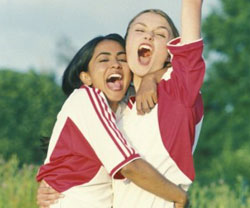 A scene from 'Bend It Like Beckham'