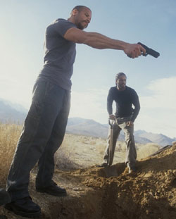 A scene from 'A Man Apart'