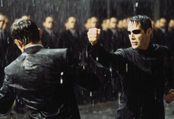 A scene from 'The Matrix Revolutions'