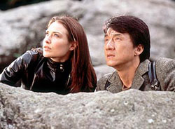 A scene from 'The Medallion'