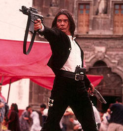 A scene from 'Once Upon a Time in Mexico'