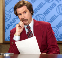 A scene from 'Anchorman'