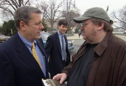 A scene from 'Fahrenheit 9/11'