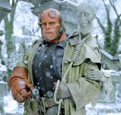 A scene from 'Hellboy'