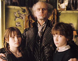 A scene from 'Lemony Snicket's A Series of Unfortunate Events'