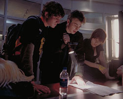 A scene from 'The Perfect Score'