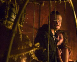 A scene from 'House of Wax'