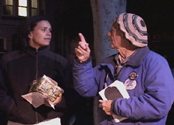 A scene from 'A Sidewalk Astronomer'