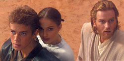 A scene from 'Star Wars: Episode II - Attack of the Clones'